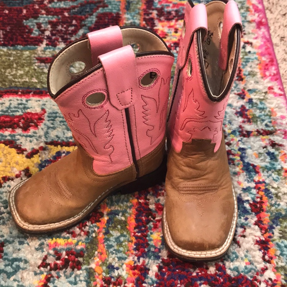 Old West toddler boots